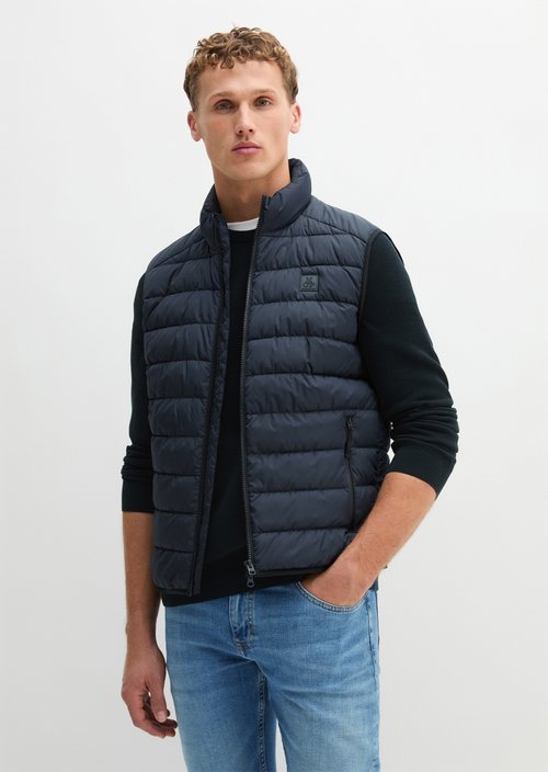 Marc O'Polo Gewatteerd vest, Heren, blauw, Xs, 100% Polyester