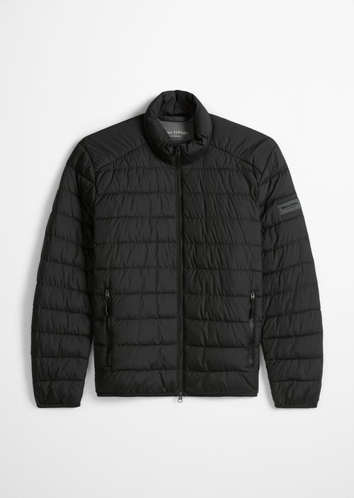 Quilted jacket regular — Black