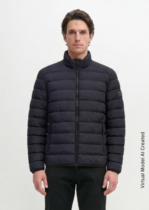 Quilted jacket regular — Dark Navy