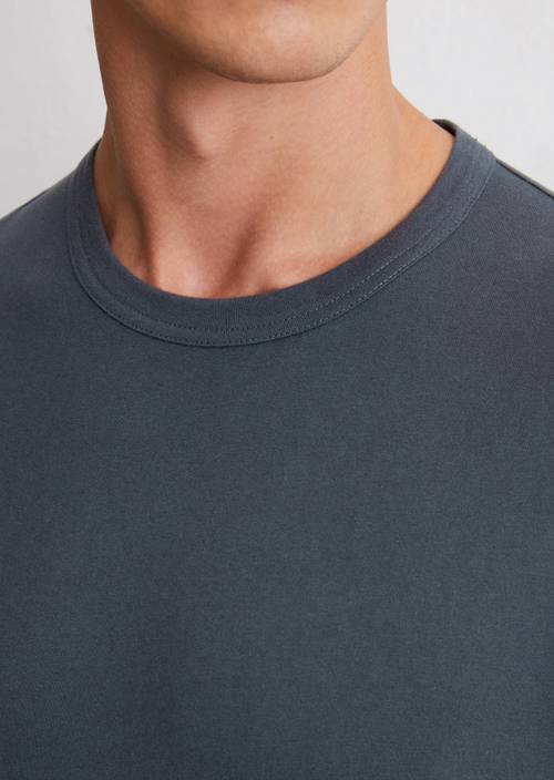 T-shirt regular Dark Navy in detail view