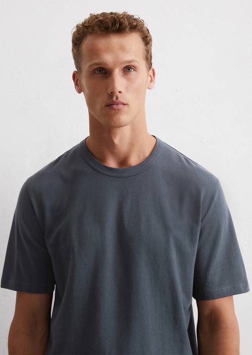 T-shirt regular Dark Navy in front view