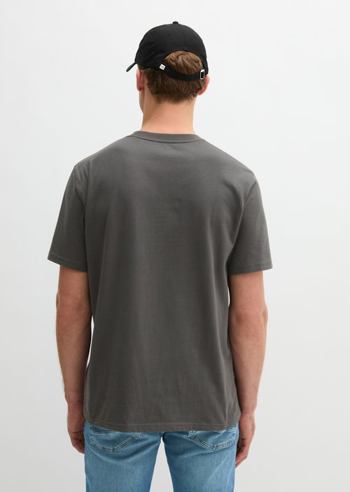T-shirt regular garment-dyed — Light Graphite
