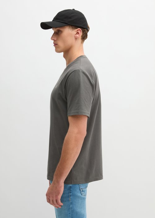 T-shirt regular garment-dyed — Light Graphite