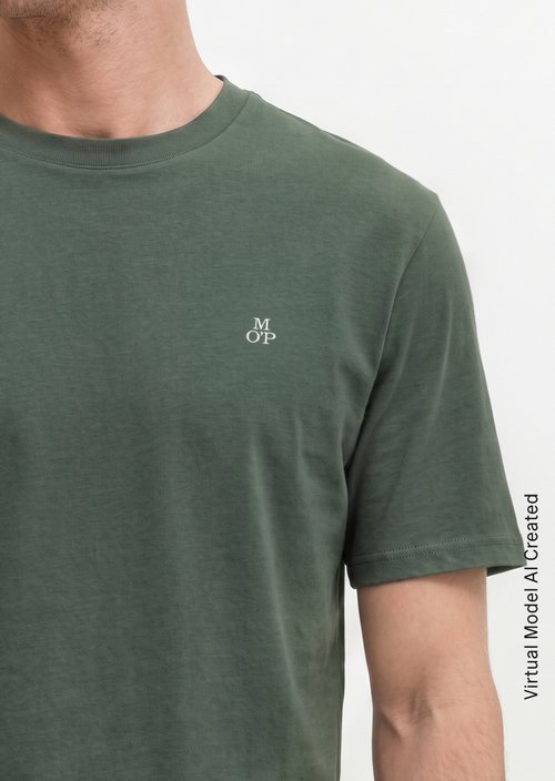 T-shirt regular garment-dyed — Mangrove