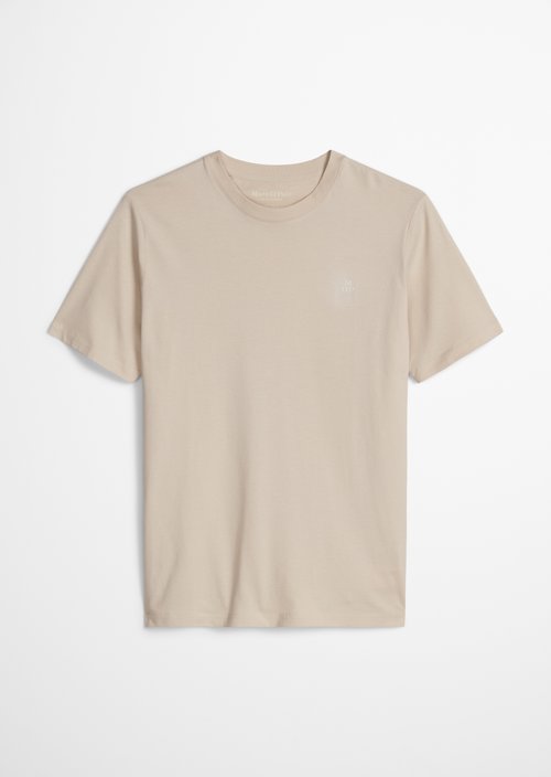T-shirt regular garment-dyed — Grey Silk