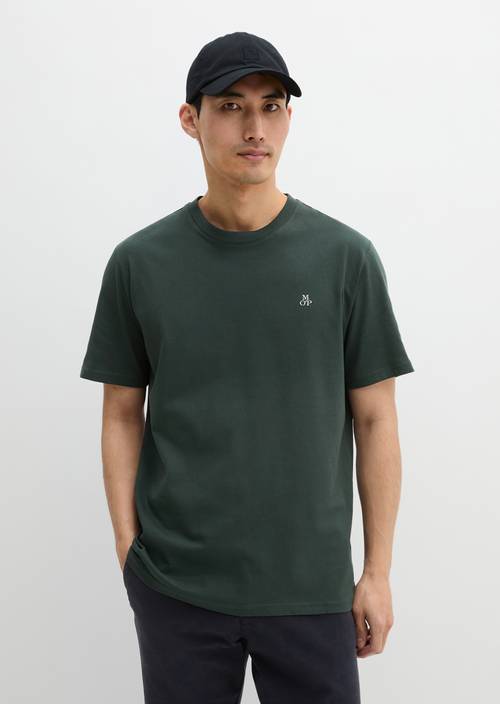 T-shirt regular garment-dyed Brayden Storm in Frontalansicht