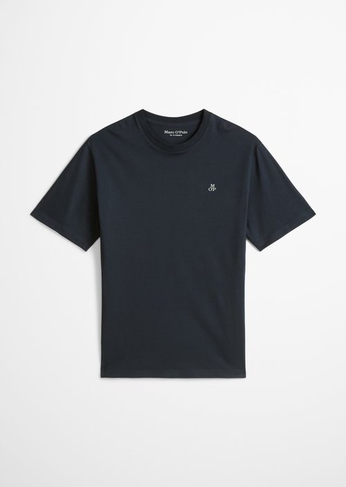 T-shirt regular garment-dyed — Dark Navy