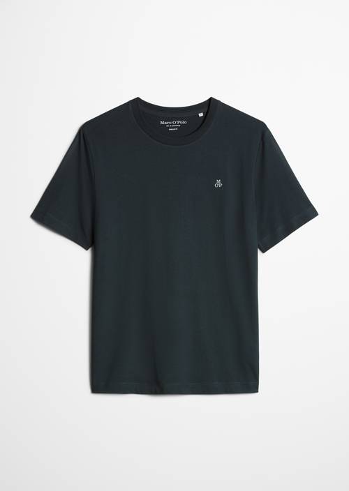 T-shirt regular garment-dyed Peppercorn Grey en vue isolée sans mannequin