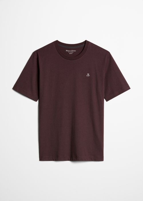 T-shirt regular garment-dyed — Deep Mullberry