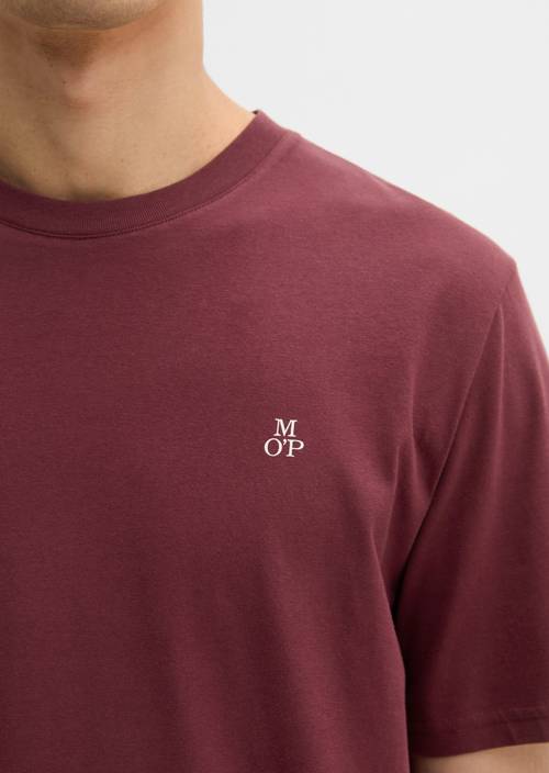 T-Shirt regular garment-dyed Dark Romance in Detailansicht