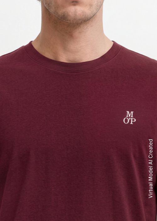 T-shirt regular garment-dyed — Dark Romance