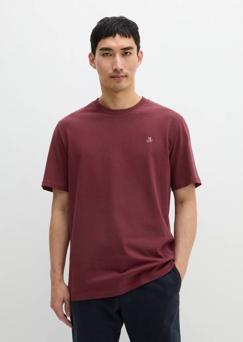 T-Shirt regular garment-dyed Dark Romance in Frontalansicht