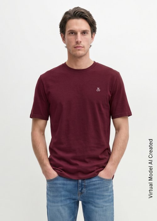 T-shirt regular garment-dyed — Dark Romance