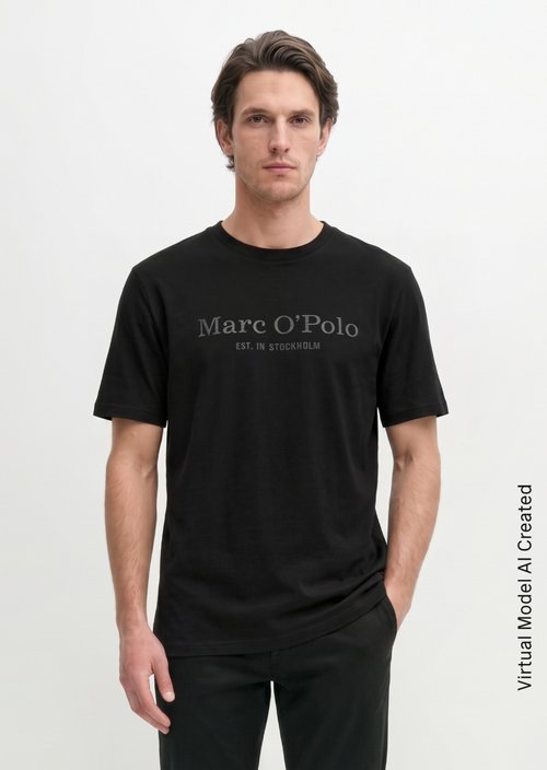 T-shirt regular — Black