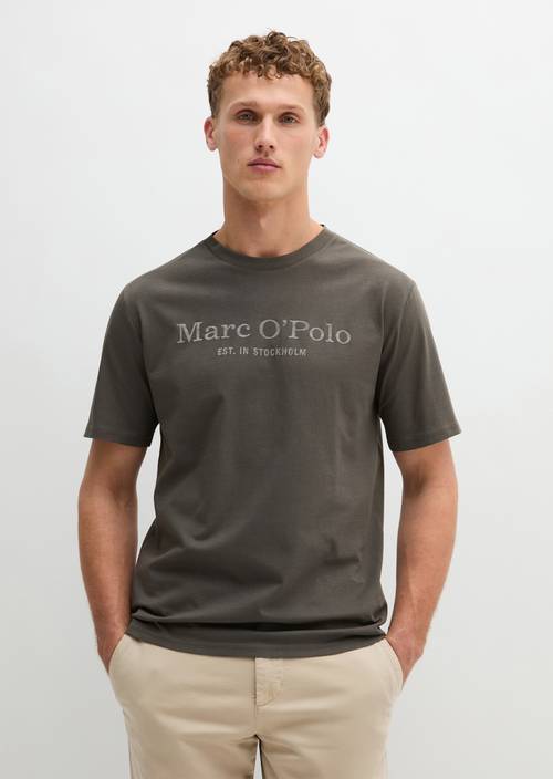 T-shirt regular Light Graphite en vue de face