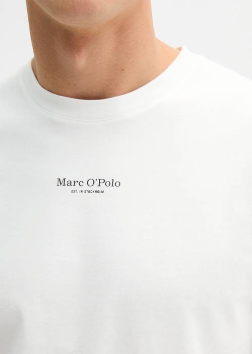 T-shirt regular White in detail view