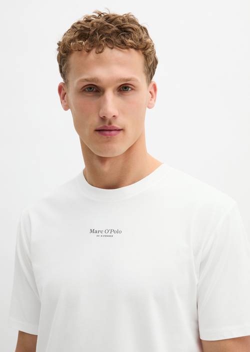 T-shirt regular White in front view