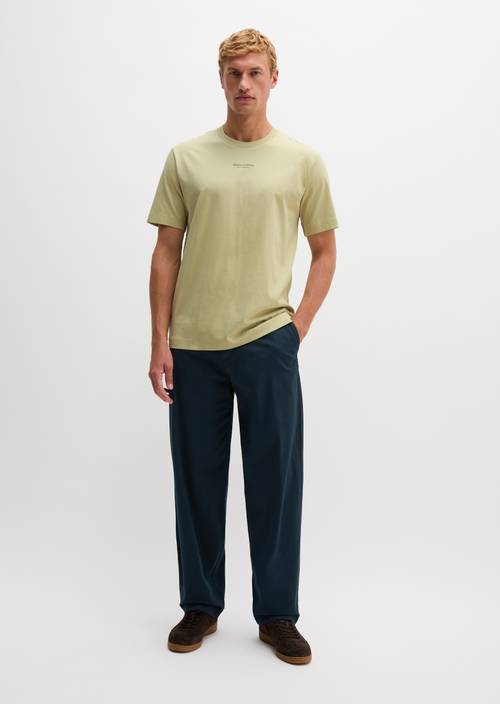 T-shirt regular Elm Green in front view
