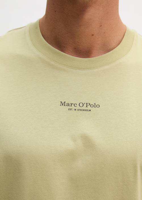 T-shirt regular Elm Green in detail view