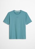 T-shirt regular made from pure organic cotton - blue | Tops | MARC