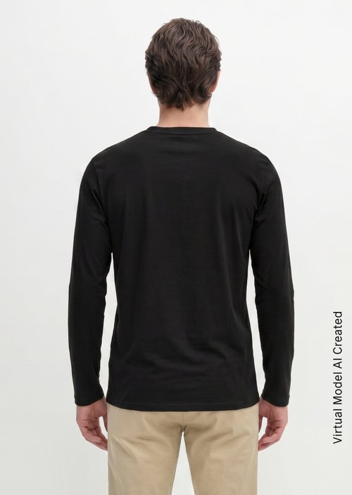Longsleeve shaped — Black