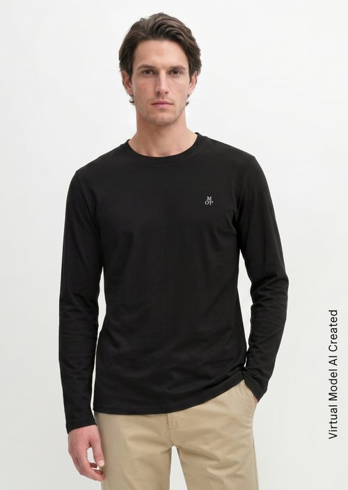 Longsleeve shaped — Black