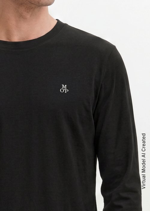 Longsleeve shaped — Black