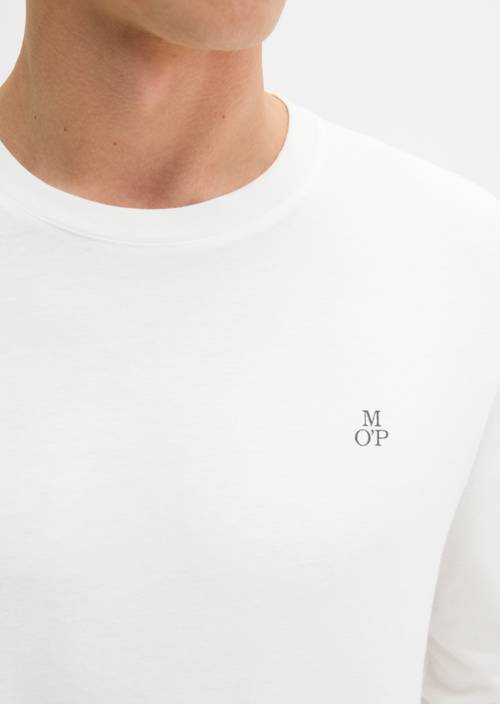 Longsleeve shaped White in Detailansicht