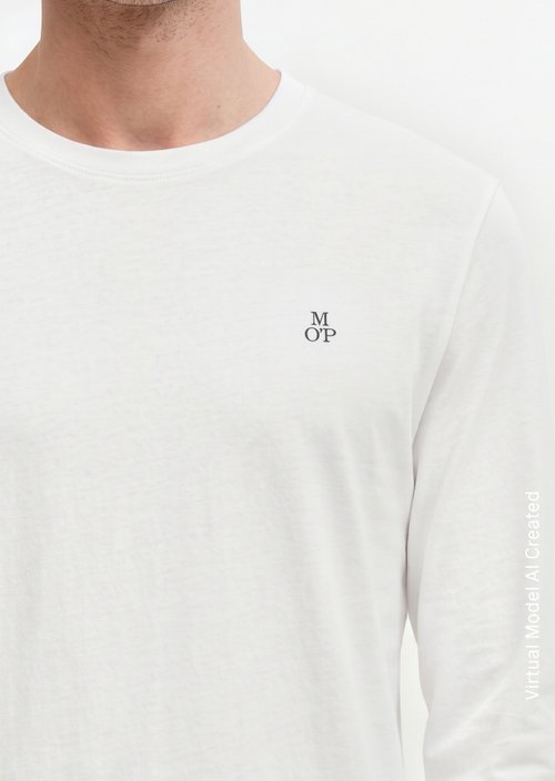 Longsleeve shaped — White