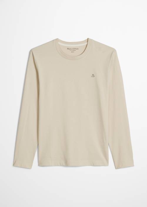 Longsleeve shaped Grey Silk in freigestellter Ansicht ohne Model