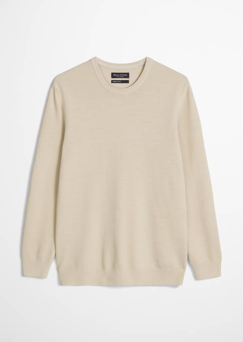 Sweater regular Grey Silk in isolated view without model