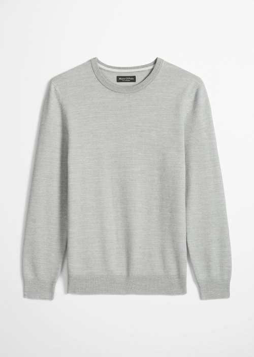Sweater regular — Silver Grey Melange
