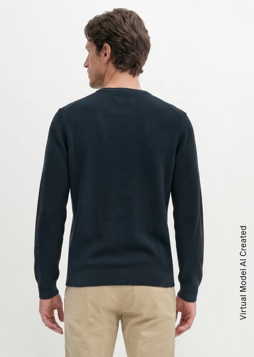 Sweater regular — Dark Navy