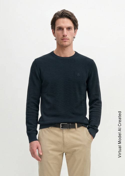 Sweater regular — Dark Navy