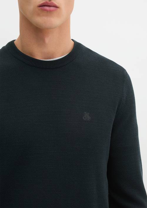 Sweater regular Dark Navy in detail view