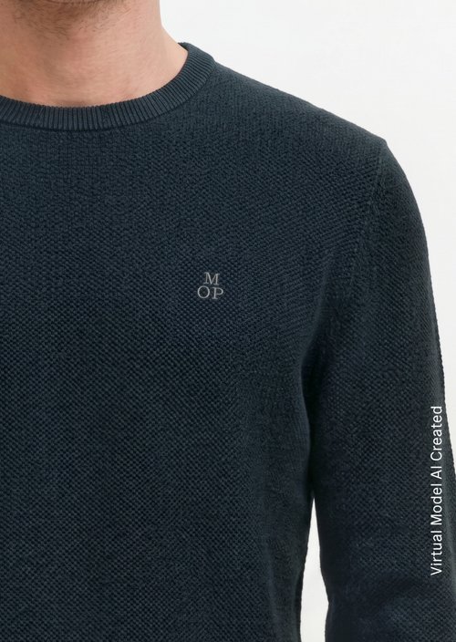 Sweater regular — Dark Navy