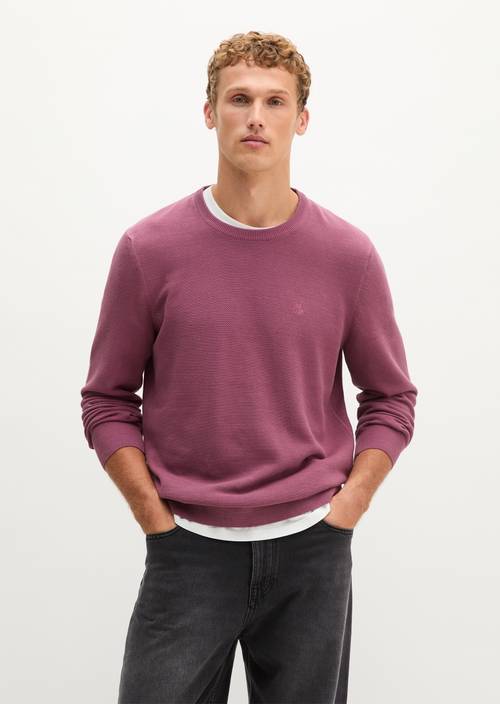 Pullover regular Light Mauve in Frontalansicht