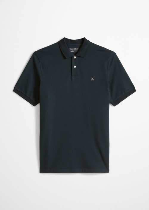 Piqué regular polo shirt — Dark Navy