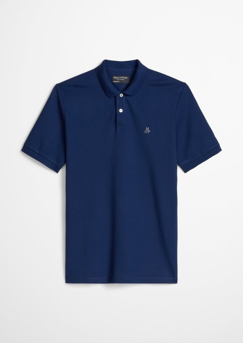 Piqué regular polo shirt — Iris Ink