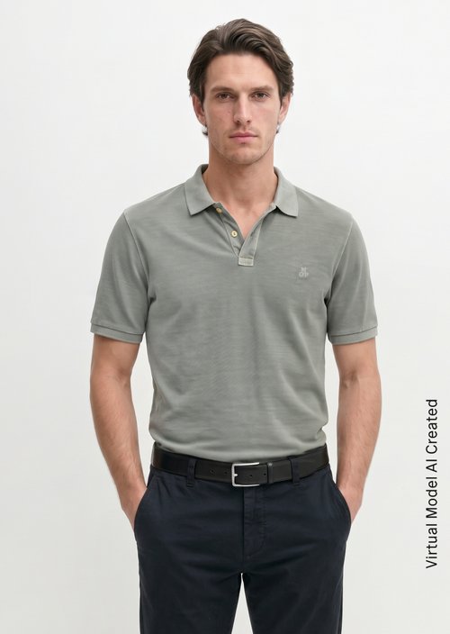 Piqué regular polo shirt — Griffin