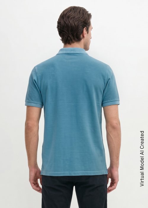 Piqué regular polo shirt — Murphy Marine