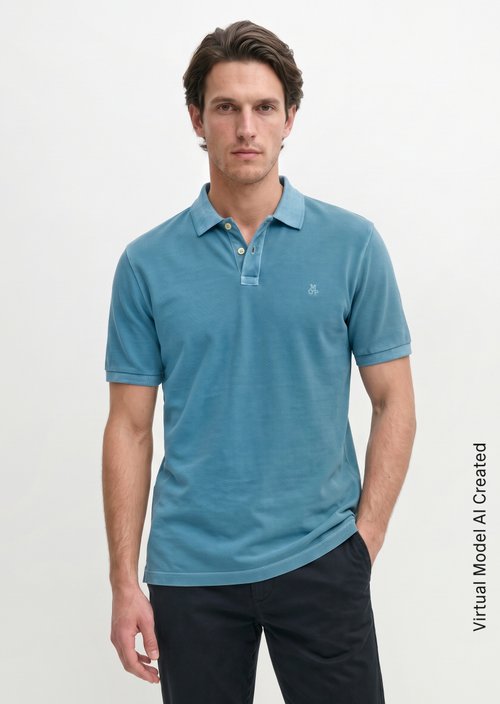 Piqué regular polo shirt — Murphy Marine