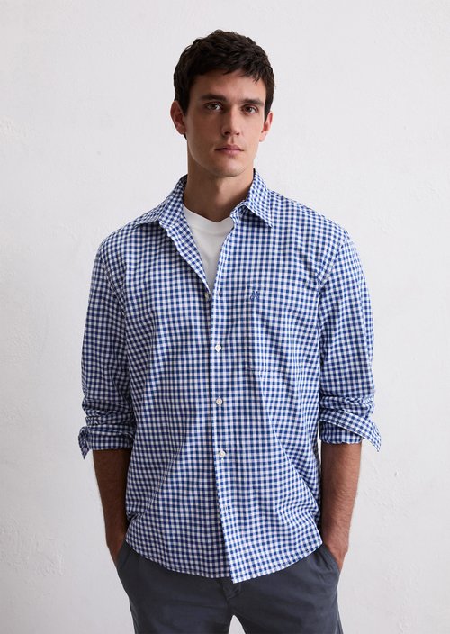 Regular shirt — Dark Blue