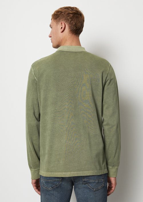 Polo shirt jersey regular — Olive