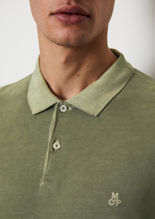 Polo shirt jersey regular — Olive