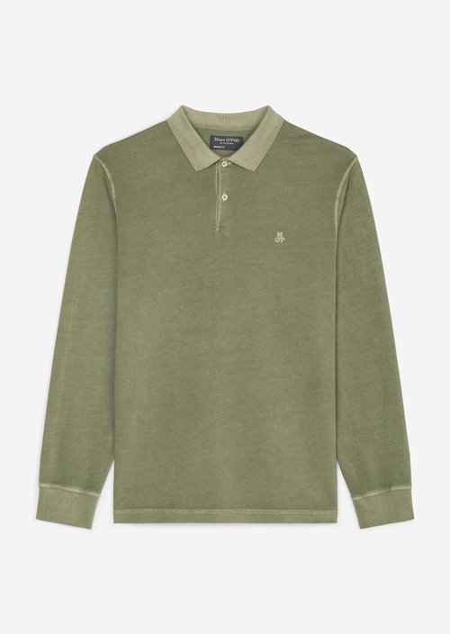 Polo shirt jersey regular — Olive
