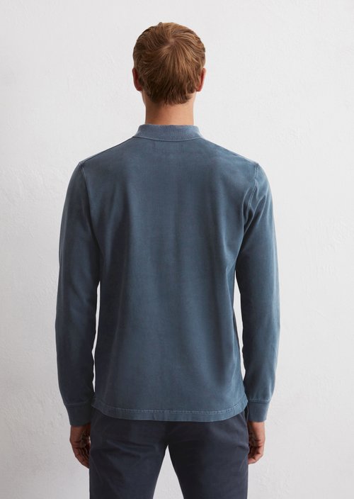 Polo shirt jersey regular — Dark Navy