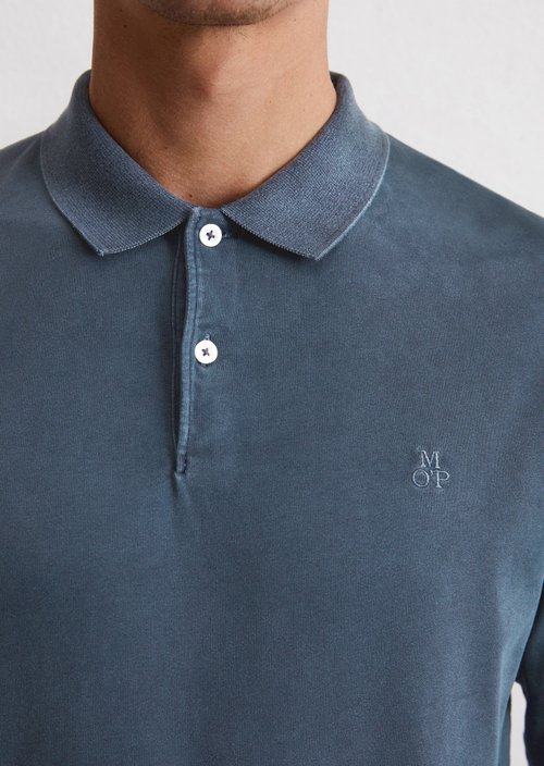 Polo shirt jersey regular — Dark Navy