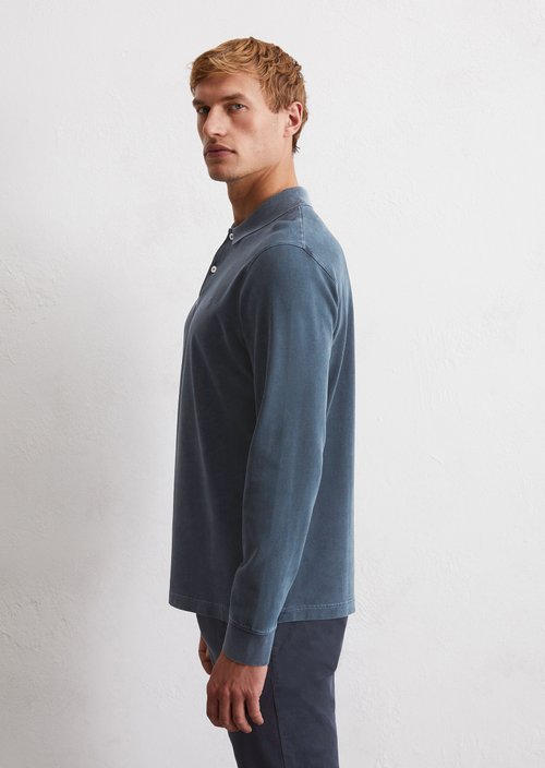Polo shirt jersey regular — Dark Navy