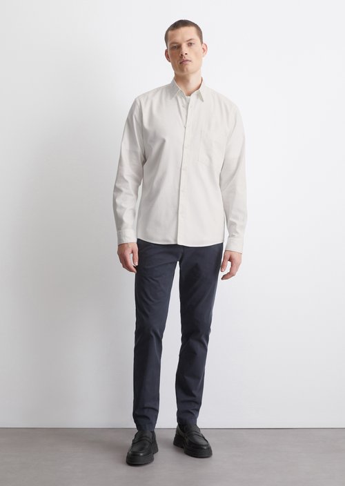 Regular shirt — Silky White